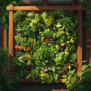 Horta Vertical com Irrigação Automática