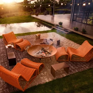 Apoio para Poltrona Summer – Tricô Náutico