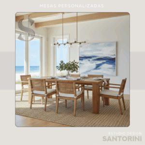 Mesa de Jantar Personalizada 011 - Santorini