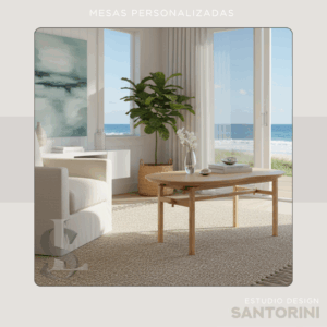 Mesa de Centro Personalizada 012 - Santorini