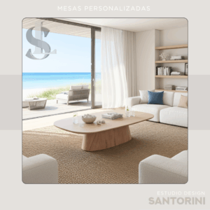Mesa de Centro Personalizada 014 - Santorini