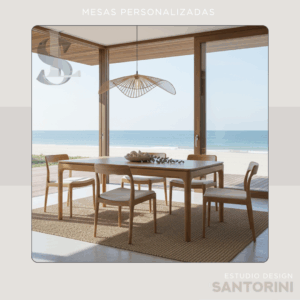 Mesa de Jantar Personalizada 009 - Santorini