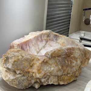 Banheira em Cristal Rosa