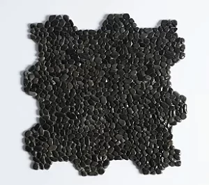 Mini Seixo Telado Preto 32x32x0,5 (Venda por m2)