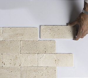 Travertino Turquia Anticato Liso 7,5X20,3