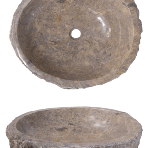 Cuba Erosion Cinza 52cm