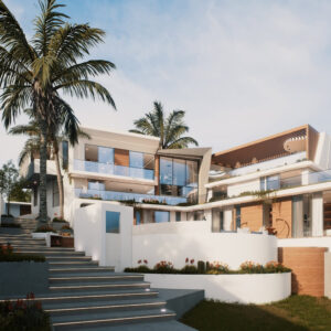 Arquitetura contemporânea que integra natureza, forma e significado