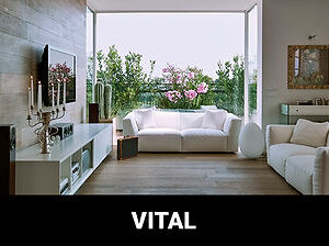 Pisos LVT em régua VITAL