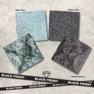 Kit Amostras Hitam e Hijau – 4 peças 10x10 cm