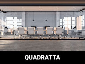 Pisos LVT em placa QUADRATTA