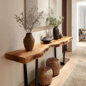 Aparador Alto com Pé de metal - Wood Design