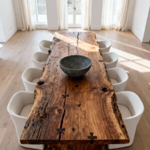 Mesa de Jantar 8 lugares Madeira - Wood design