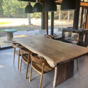 Mesa de Jantar 6 Lugares natural - Wood Design