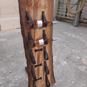 Porta Vinhos Totem - Wood Design