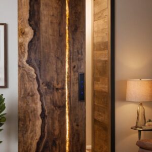 Porta de correr uma folha - Wood Design