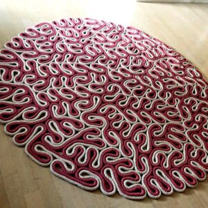 Tapete Coral Maze – Design em Corda Náutica