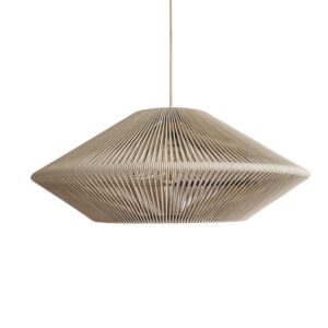 Luminária Pendente Oslo – Design Premium em Metal e Corda Náutica