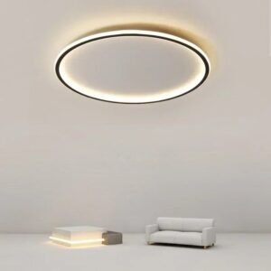 Luminária de Teto Plafon Circular Slim Led - 20cm/30cm/40cm/50cm/60cm/80cm