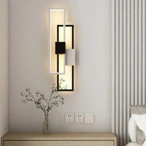 Luminária Arandela de Parede Minimalista Retangular Element LEDZ