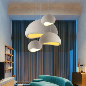 Lustre Pendente Moderno Cogumelo Led