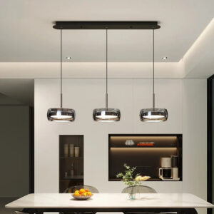 Lustre Pendente Design Italiano Vetro Led